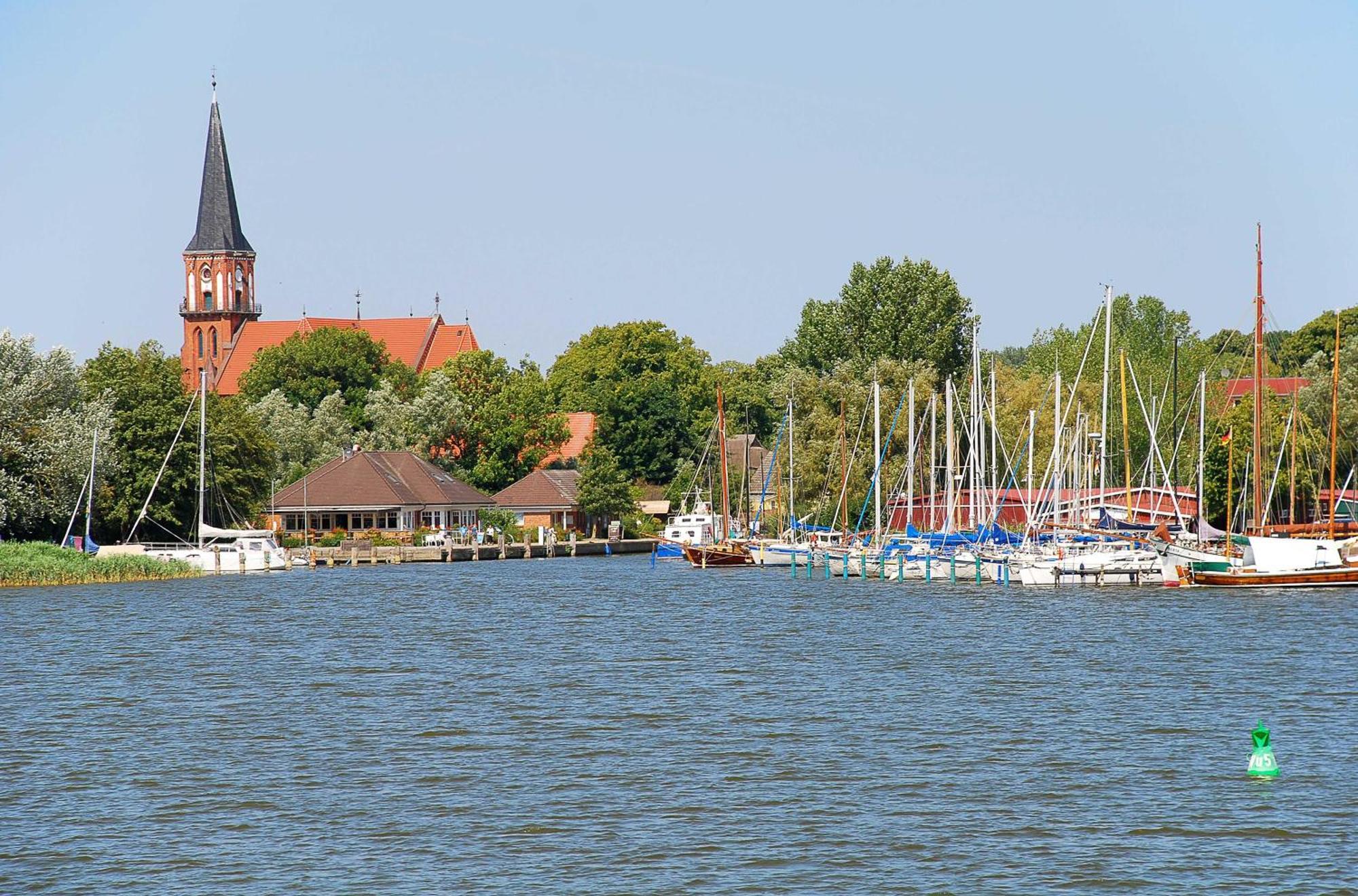 Meerblick Mit Kamin Am Saaler Bodden Вустров Экстерьер фото
